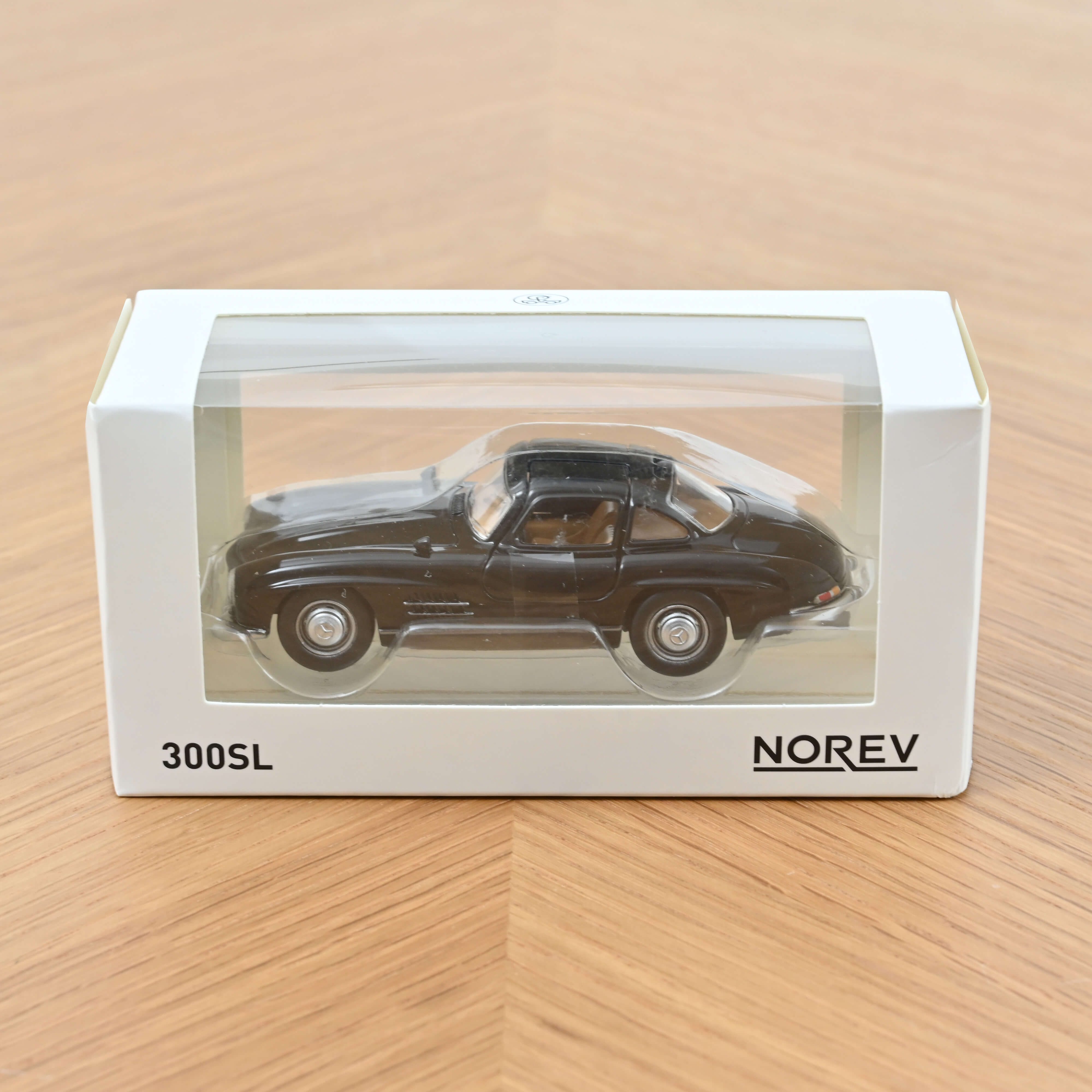 Mercedes Benz 300 SL 1954 Black Jet-car 1:43