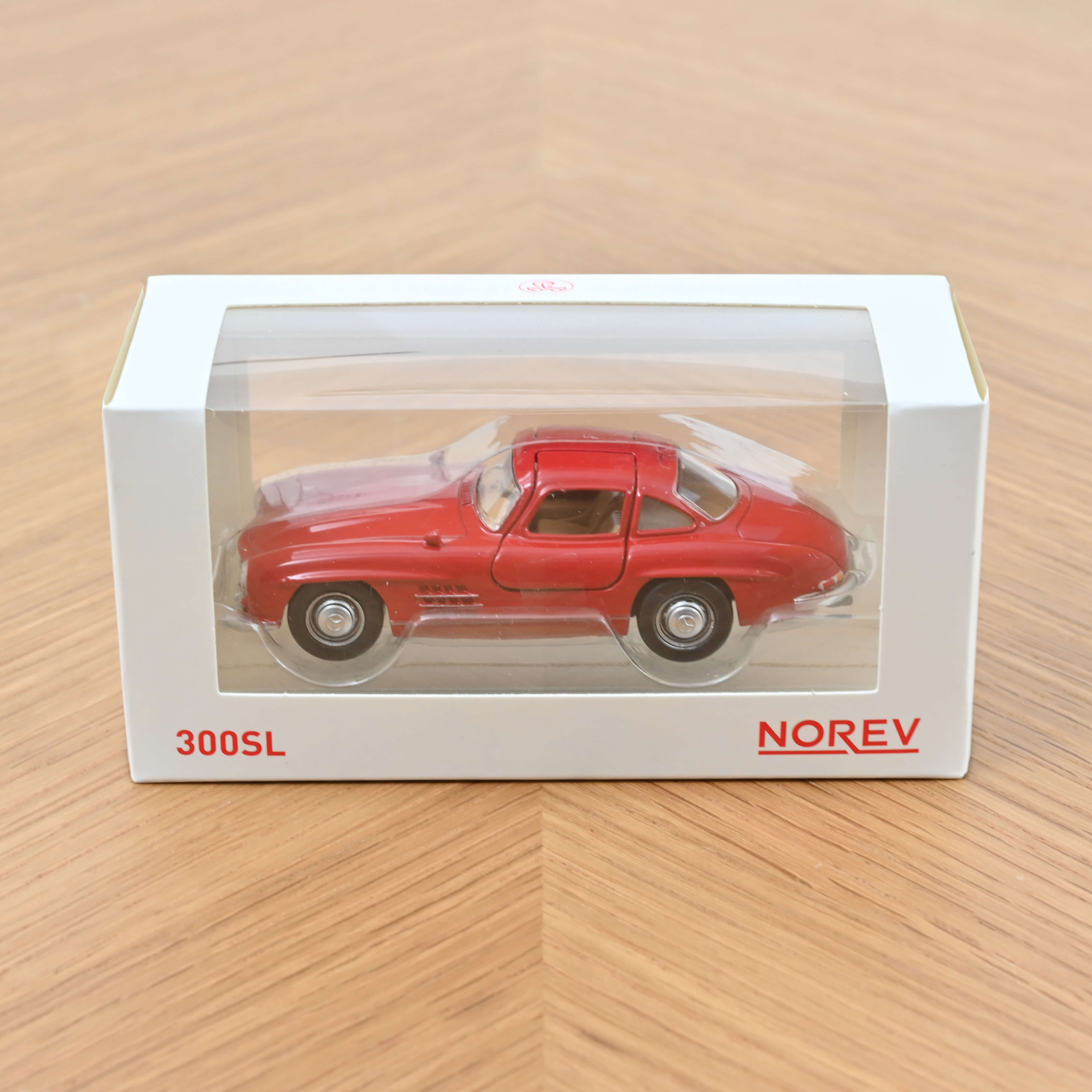 Mercedes Benz 300 SL 1954 Fire engine Rouge Jet-car 1/43