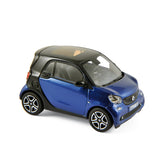 Smart Fortwo 2015 Schwarz&Blau 1:43