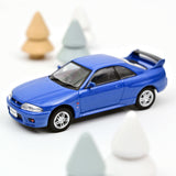 Nissan Skyline R33 GT-R 1995 Blau metallic 1:43