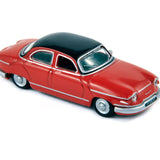 Panhard PL17 1961 Cornaline Rot&Schwarz 1:87