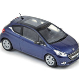 Peugeot 208 2012 Virtual Blue 1:43