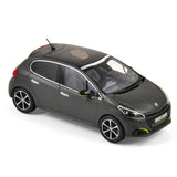 Peugeot 208 2015 Ice Silver Matt 1:43