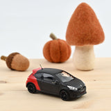 Peugeot 208 GTi 30TH 2014 Black Matt and Red 1:43