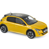 Peugeot 208 GT Line 2019 Faro Yellow 1:43