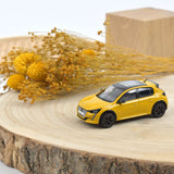 Peugeot 208 GT Pack 2022 Faro Yellow 1:43