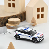 Peugeot 2008 2024 Police Municipale with red/white 1:43