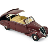 Peugeot 402 Eclipse 1937 Dark Red 1:43