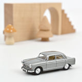 Peugeot 404 1968 Grey Metallic 1:87