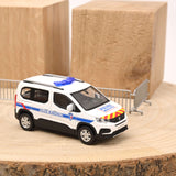 Peugeot Rifter 2019 Police Municipale with red/yellow 1:43