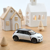 Renault 5 E-Tech 100% Electric 2025 Pearl White & Black 1:43