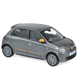 Renault Twingo 2019 Lunaire Grau&Orange deco 1:43