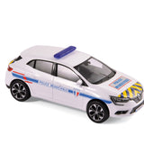 Renault Megane 2016 Police Municipale Blau&Gelb gestreift 1:4