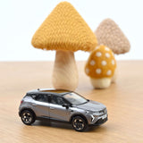 Renault Captur 2024 Cassiopée Grau und Schwarz 1:43