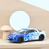 Alpine A110 2017 Weiß&Blau Testversion 1:43