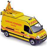 Renault Master 2008 Pompiers Véhicule Balisage Sécurité 1:43