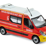 Renault Master 2011 Pompiers - VSAV Yellow bumpers 1:43