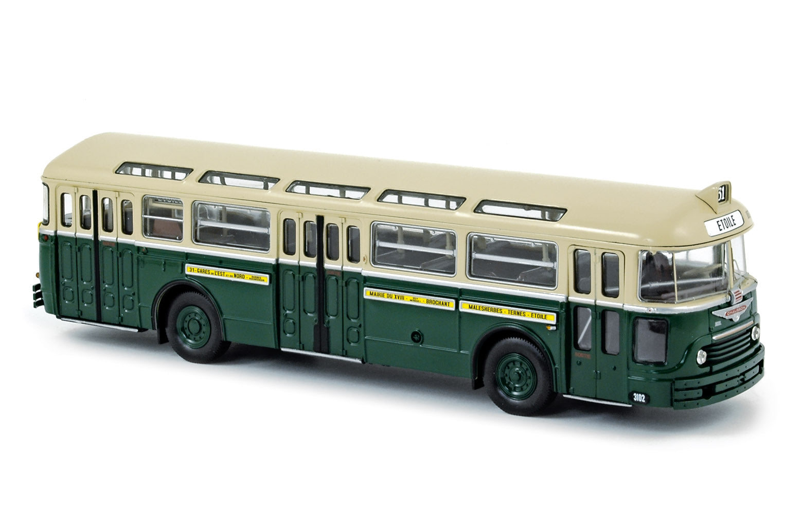 NOREV Ref : 530030 Chausson APU53 1953 RATP Vert & Blanc 1/43 NOREV Ref : 530030 Chausson APU53 1953 RATP Vert & Blanc 1/43