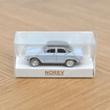 Simca Aronde 1962 Princess Grau und Schwarzes Dach 1:87