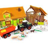 A day at the farm - Lot of 2 farm buildings