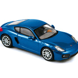 Porsche Cayman 2013 Blue metallic 1:43