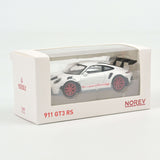 Porsche 911 GT3 RS 2022 weiß Jet-car 1:43