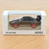 Porsche 911 GT3 RS 2022 Schwarz & Rote Aufkleber Jet-car 1:43