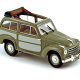 Fiat 500 Belvédère 1952 - Grün/Grau 1:43