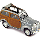 Fiat 500C Giardiniera Legno 1949 Grey 1:43