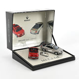 Coffret Renault 2 Megane CC Beige et Rouge 1/43