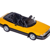 Saab 900 Turbo 16 S Cabrio 1991 Monte Carlo Gelb 1:43