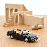 Saab 900 Turbo Cabriolet 1992 Noir 1/43