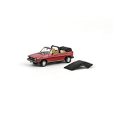 VW Golf Cabriolet 1981 Rot Metallic 1:43