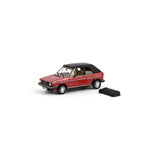 VW Golf Cabriolet 1981 Rot Metallic 1:43