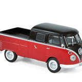 VW T1 Double Cabin 1961 Red and Black 1:43