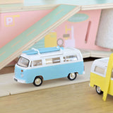 VW Combi T2b Camper Van 1973 Light Blue Jet-car 1:43 (RE23)