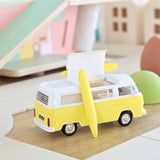 VW Combi T2b Camper Van 1973 Yellow Jet-car 1:43