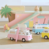 VW Combi T2b Camper Van 1973 Rosa Jet-car 1:43