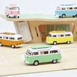 VW Combi T2b Camper Van 1973 Green Jet-car 1:43