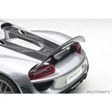 Porsche 918 Spyder Weissach Paket GT Silber Metallic 1:12