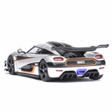 Koenigsegg One : 1 Gris lune/Noir carbone/Orange 1/64