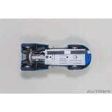 Bugatti 57S Atlantic 1938 Bleu/Roues à rayons en fil de fer 1/43