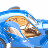 Bugatti 57S Atlantic 1938 Blau/Drahtspeichenräder 1:43