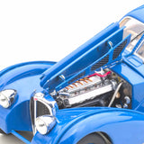 Bugatti 57S Atlantic 1938 Blue/Wire Spoked wheels 1:43