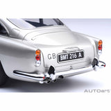 Aston Martin DB5 "Goldfinger" Silber 1:18