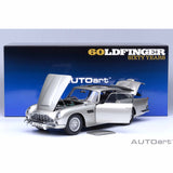 Aston Martin DB5 "Goldfinger" Silber 1:18