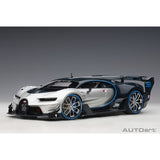 Bugatti Vision GT 2015 Silber/Blau Carbon 1:18