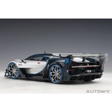 Bugatti Vision GT 2015 Silber/Blau Carbon 1:18