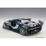 Bugatti Vision GT 2015 Silber/Blau Carbon 1:18