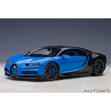 Bugatti Chiron Sport 2019 French Racing Blue/Carbon 1:18